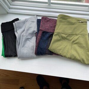 Lot of 4 Leggings - Free People, Patagonia, Koral 3 XS, 1 unsized